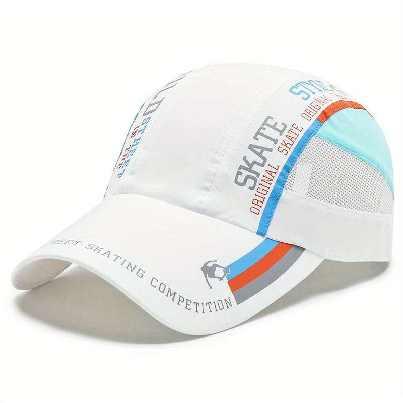 1pc Summer Baseball Cap for Outdoor Sun Protection Breathable And Quick-Drying Suitable for Both