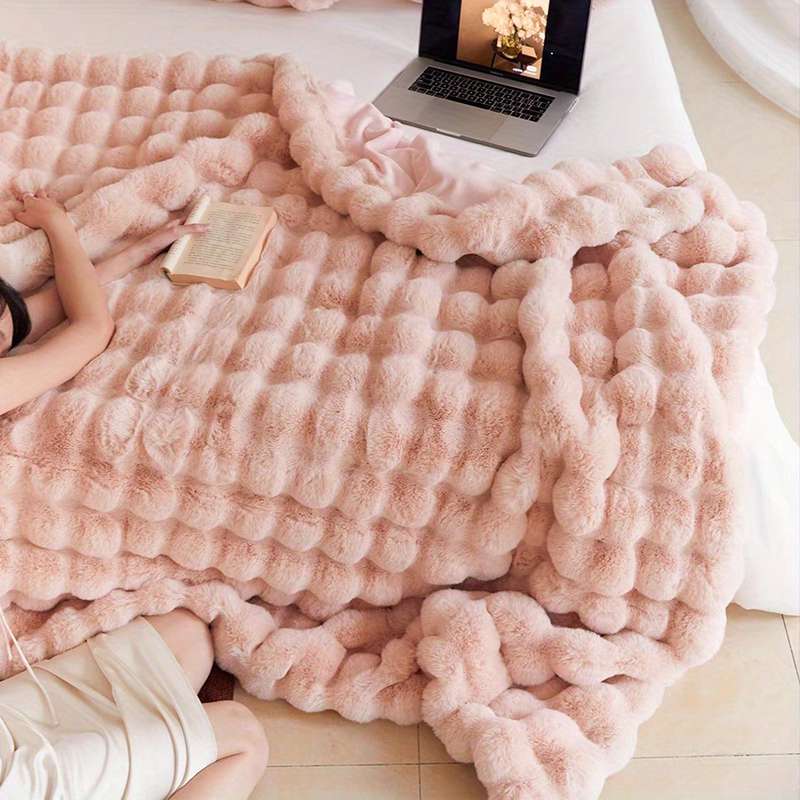 1ps Blanket Color Marbled Coffee size 100x150cm 40x60inch