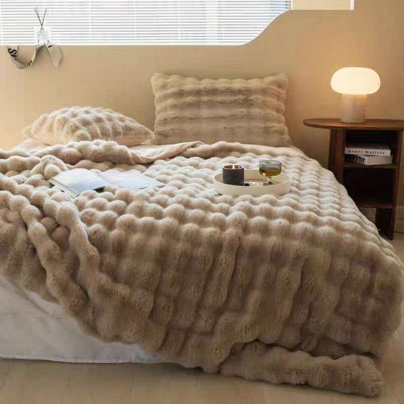 1ps Blanket Color Marbled Red size 200x230cm 80x90inch