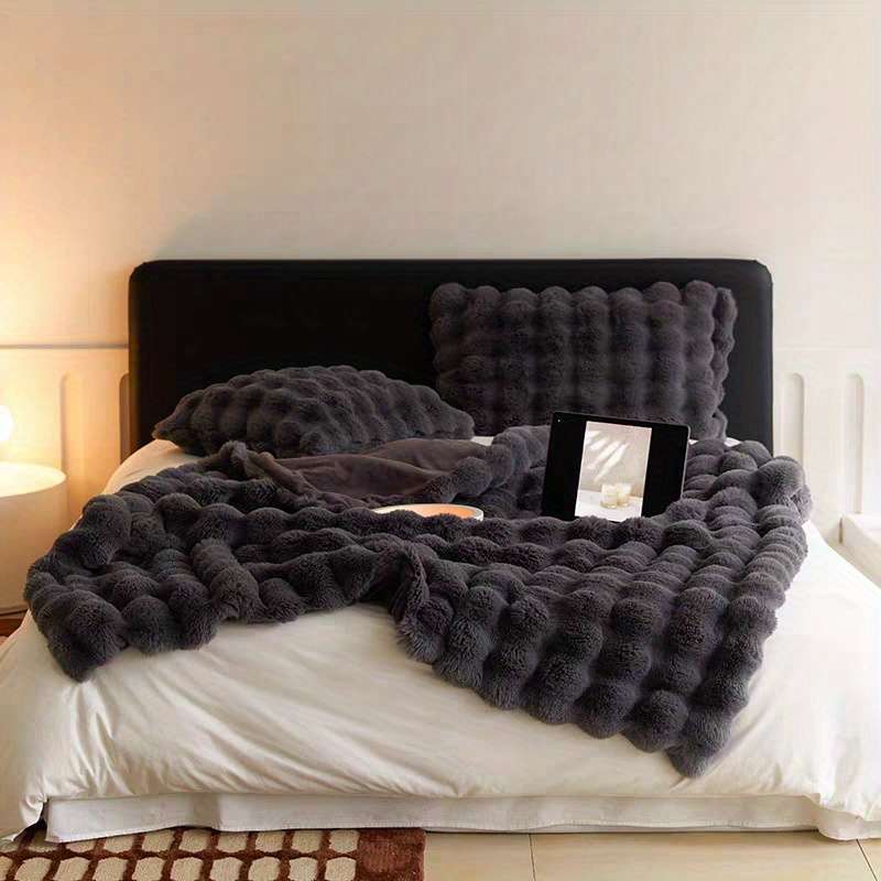 1ps Blanket Color Marbled Camel size 100x150cm 40x60inch