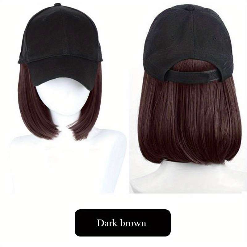 1Pc Black 20.32cm Fashion Design Wig