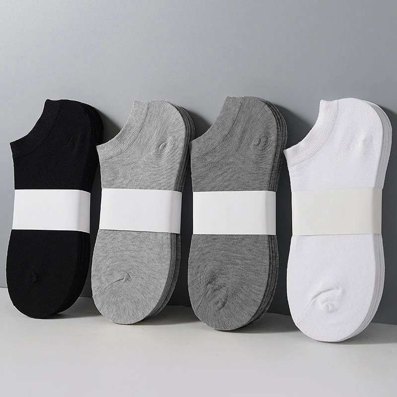 3 Pairs Of Random Colors Sock Solid Color