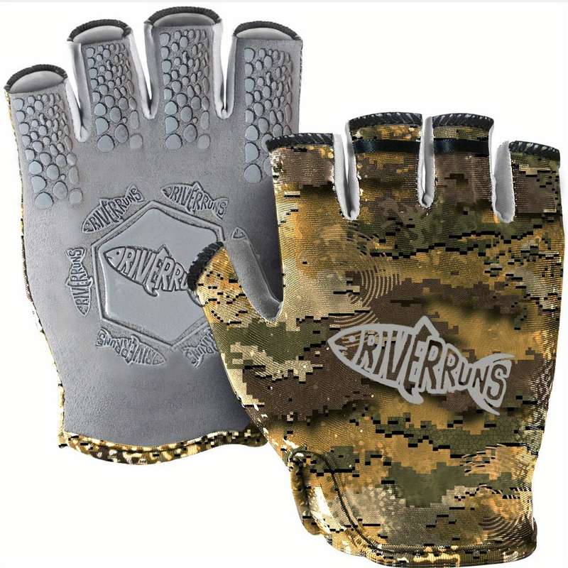 1 Pair Yellow Leopard Size XL Outdoor Sports Gloves