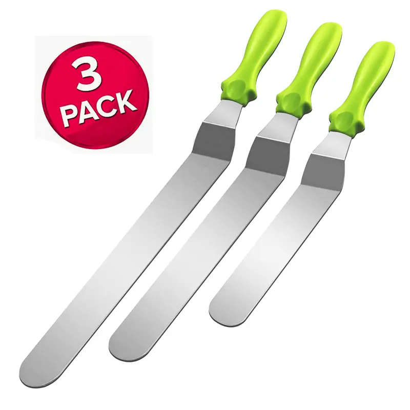Neutral Cake Spatula 3-Piece Set