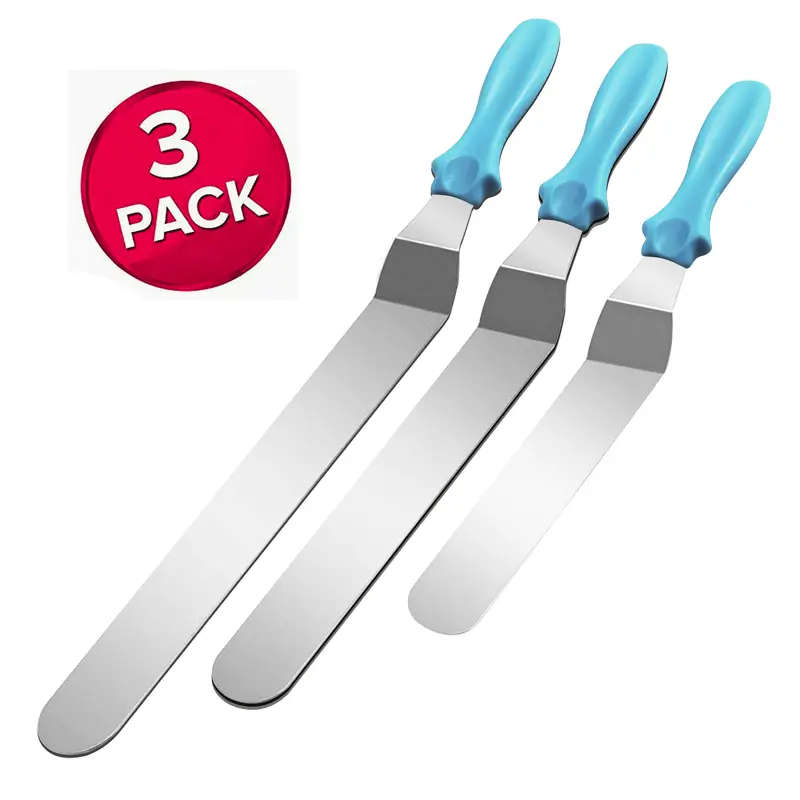 Neutral Cake Spatula 3-Piece Set