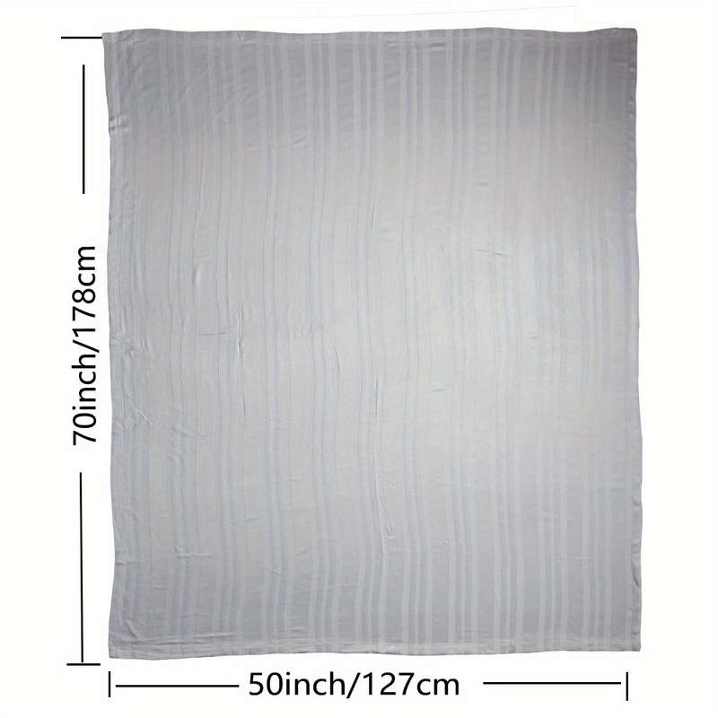 1ps Blanket Color Light Coffee size 120x200cm