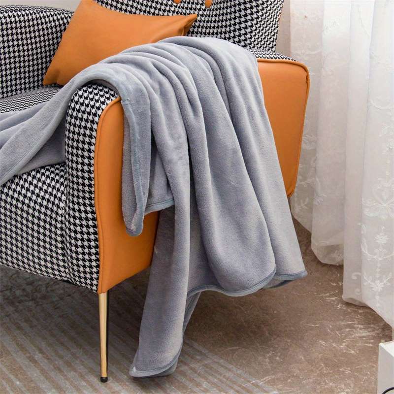 1ps Blanket Color Dark Gray size 100cmx150cm