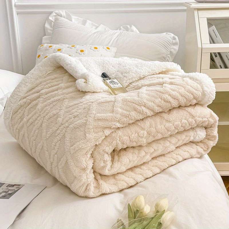 1ps Blanket Color White size 70cmx100cm 27inx39in