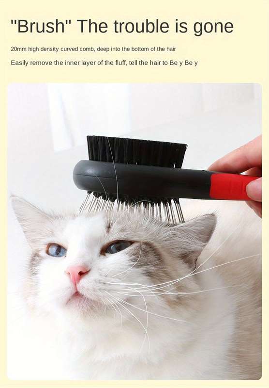 1pc Black LargePet Comb