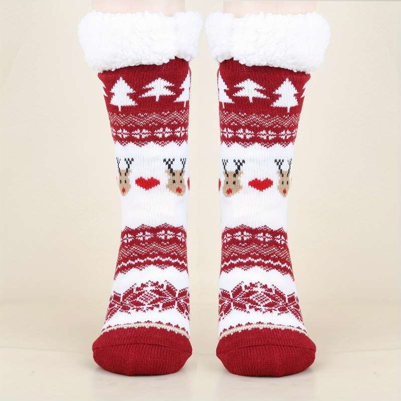 1Pairs Sock Red