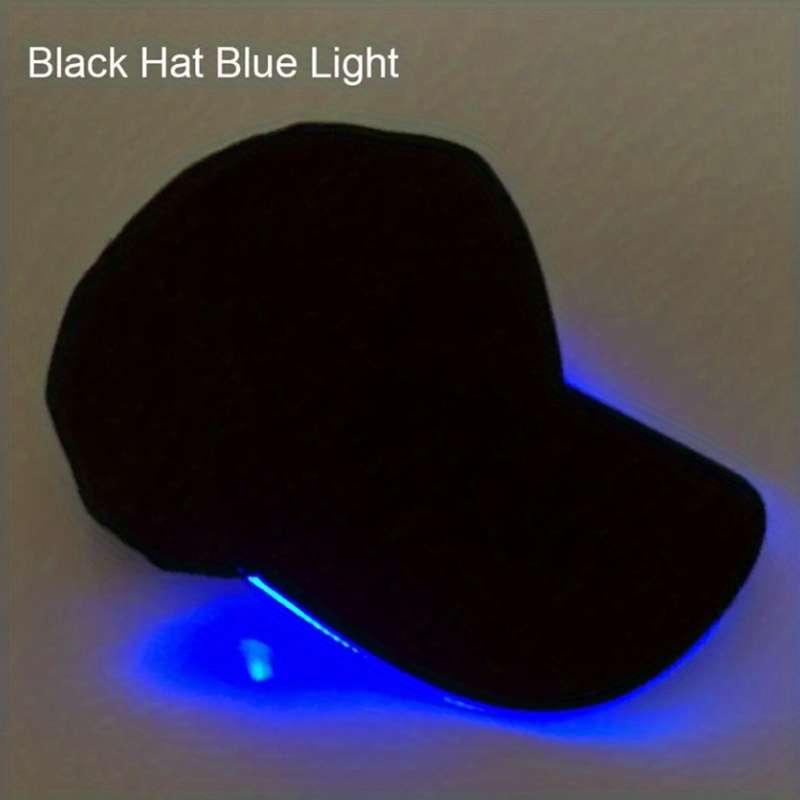 1pc Quacky LED Illuminated Duckbill Sunshade Hat Fashionable Baseball Caps with Outdoor Prote