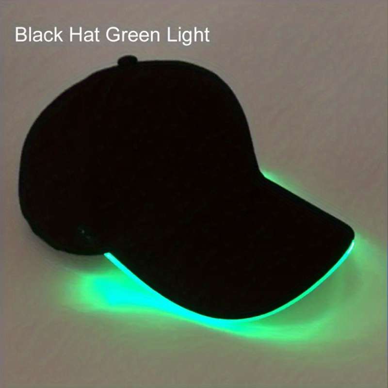 1pc Quacky LED Illuminated Duckbill Sunshade Hat Fashionable Baseball Caps with Outdoor Prote