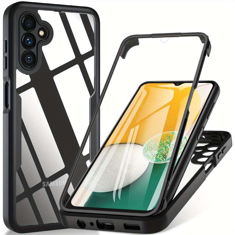 1pc Black For Samsung Galaxy A73 5G Phone Cases
