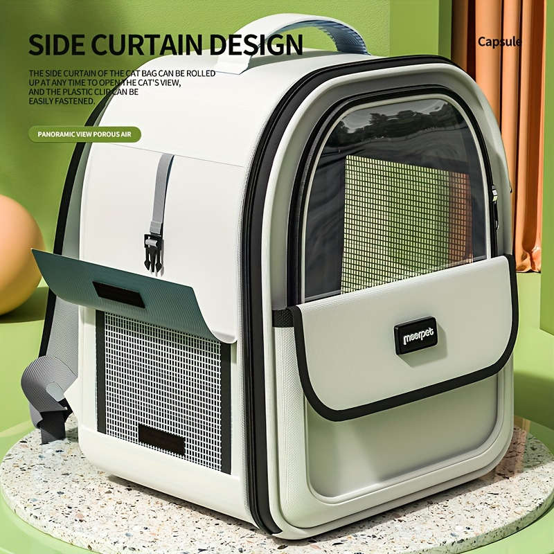 1pc Gray cat bag Pet Bag