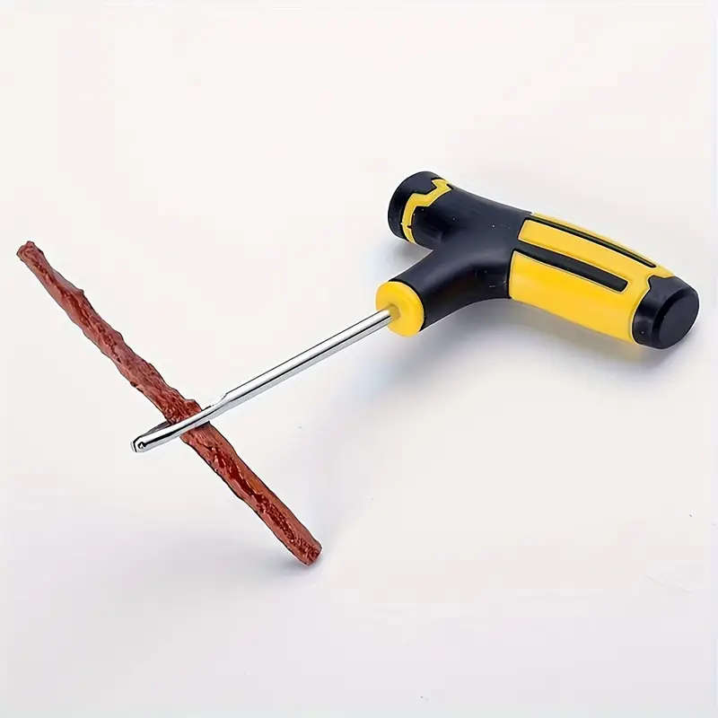 1set Universal Tire Repair Tool Kit Portable Emergency Tire Fix Set for Cars Trucks RVs Mountain Bik
