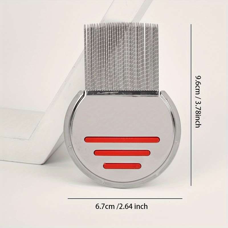 1pc Red Pet Comb