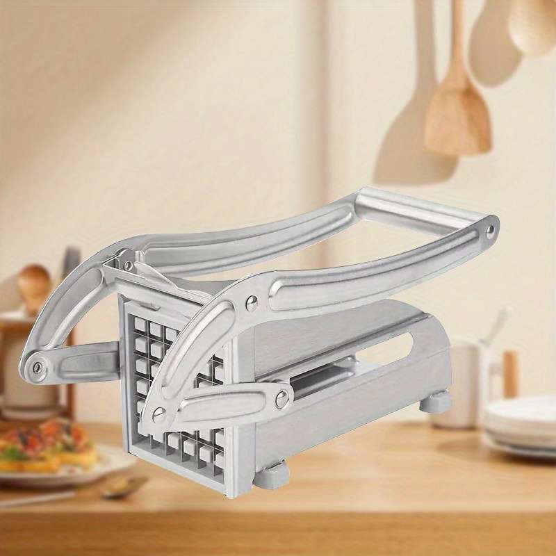 1pc Stainless Steel Fruit Knife Vegetable Knife French Fry Knife Potato Slicer Vegetable Choppe