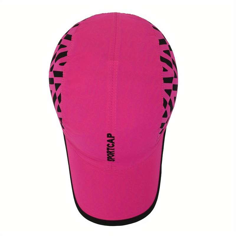 1pc Breathable Lightweight Summer Baseball Cap for Men and Women Quick-Dry Outdoor Sports Hat with
