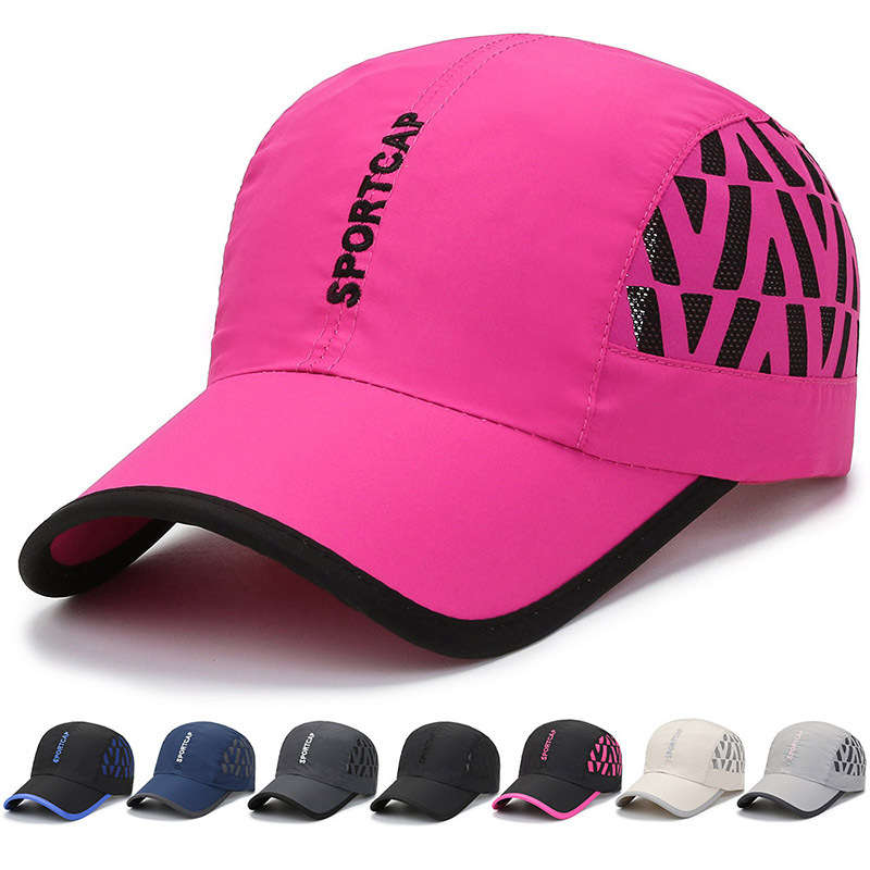 1pc Breathable Lightweight Summer Baseball Cap for Men and Women Quick-Dry Outdoor Sports Hat with