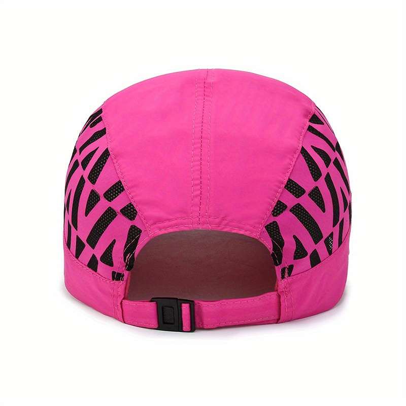 1pc Breathable Lightweight Summer Baseball Cap for Men and Women Quick-Dry Outdoor Sports Hat with