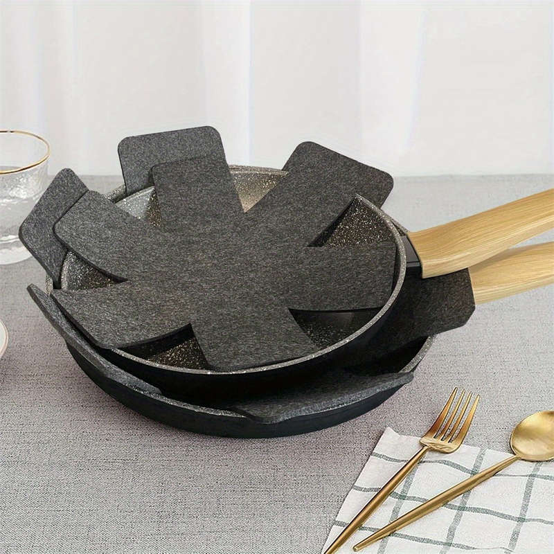 12 Pack of Pot Protectors for Perfect Stacking of Pots Pans Bowls Skillets Glasswa