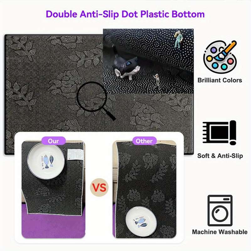 1Pc 15.7x23.6inch 40x60cm Floor Mat