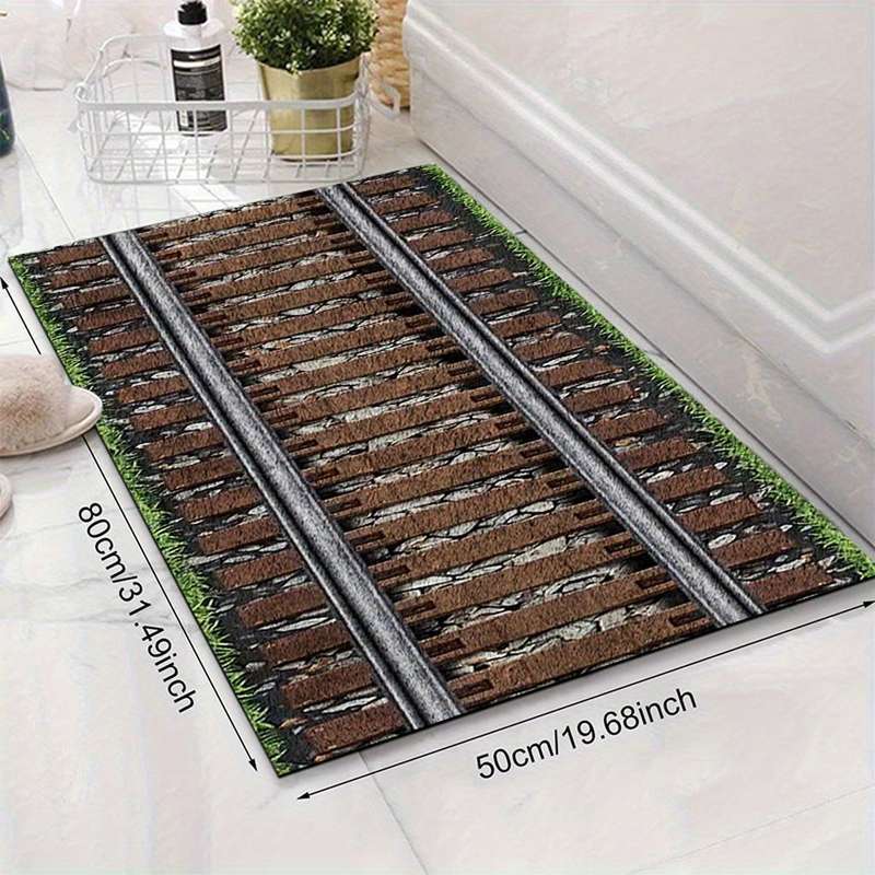 1Pc 5Ox8Ocm Floor Mat