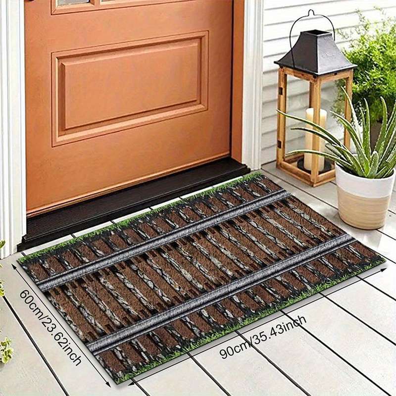 1Pc 5Ox8Ocm Floor Mat