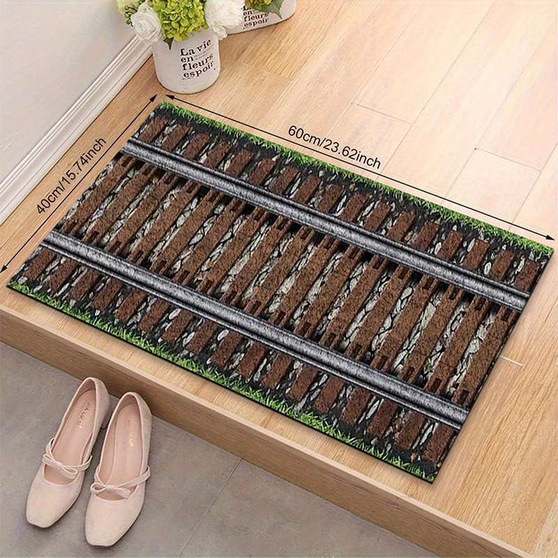 1Pc 5Ox8Ocm Floor Mat