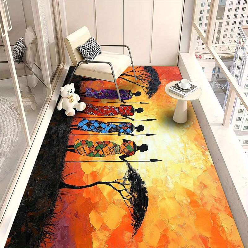 1Pc 63x71inch 160x180cm Floor Mat