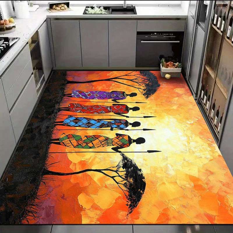 1Pc 63x71inch 160x180cm Floor Mat