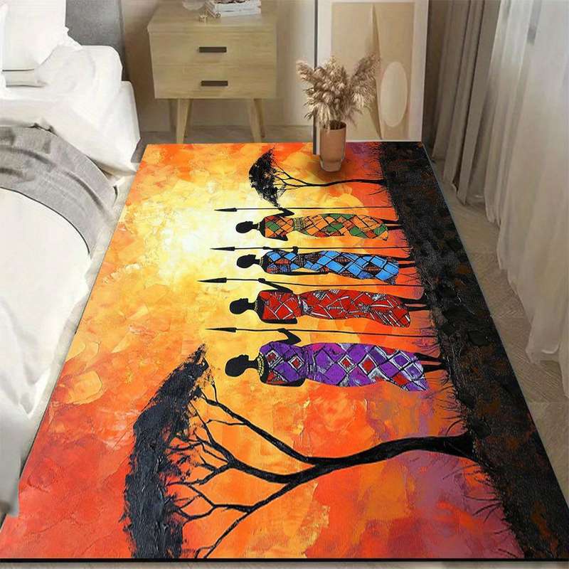 1Pc 63x71inch 160x180cm Floor Mat