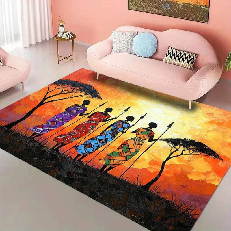 1Pc 63x71inch 160x180cm Floor Mat