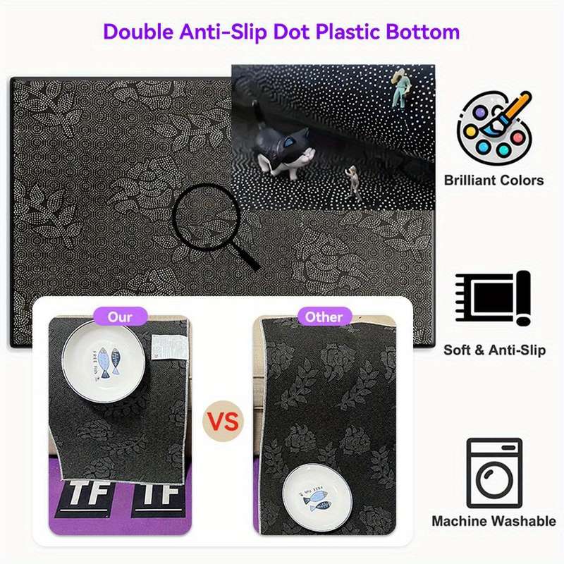 1Pc 19x31inch 50x80cm Floor Mat