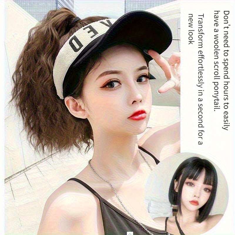1Pc Dark Brown 30.48cm Fashion Design Wig