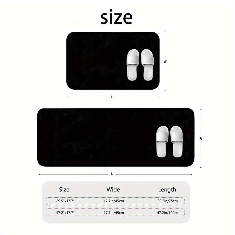 1Pc 45x75cm Floor Mat
