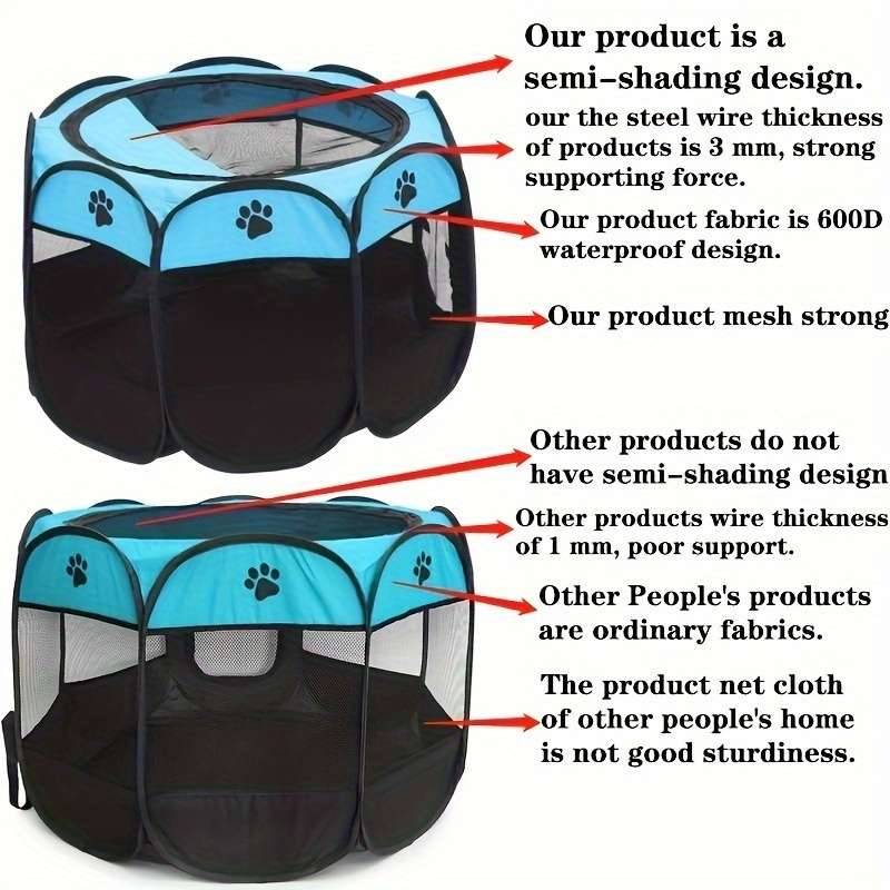 1pc Purple Model Air Box + Hanging Bowl + Divider + Urine MatPet Cage