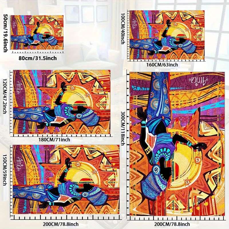 1Pc 40x63inch 100x160cm Floor Mat