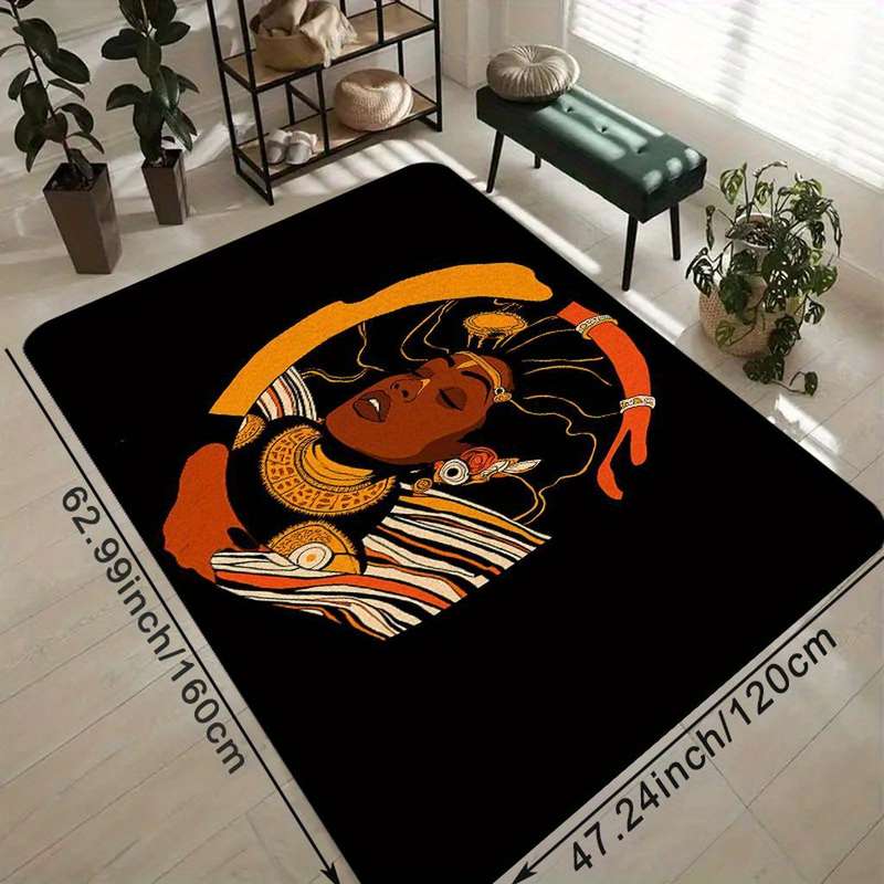 1Pc 47.24x62.99inch 120x160cm Floor Mat