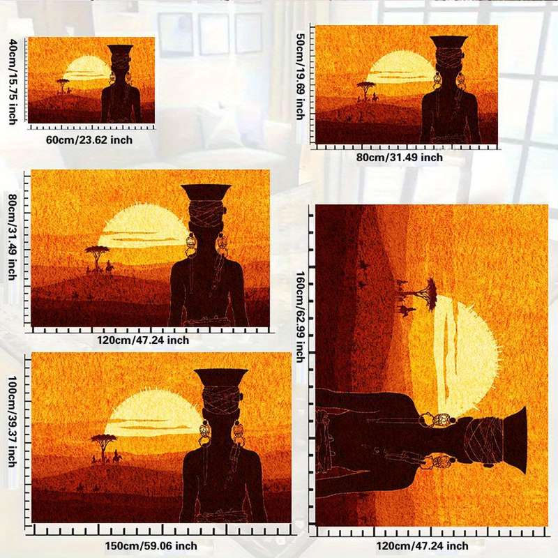 1Pc 31.49x47.24inch 80x120cm Floor Mat