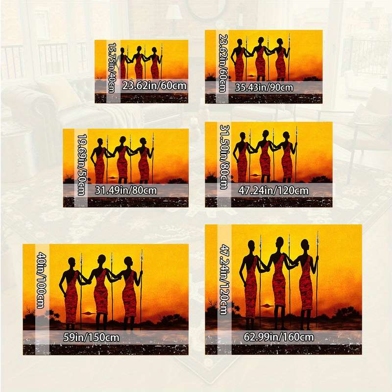 1Pc 15.75x23.62inch 40x60cm Floor Mat