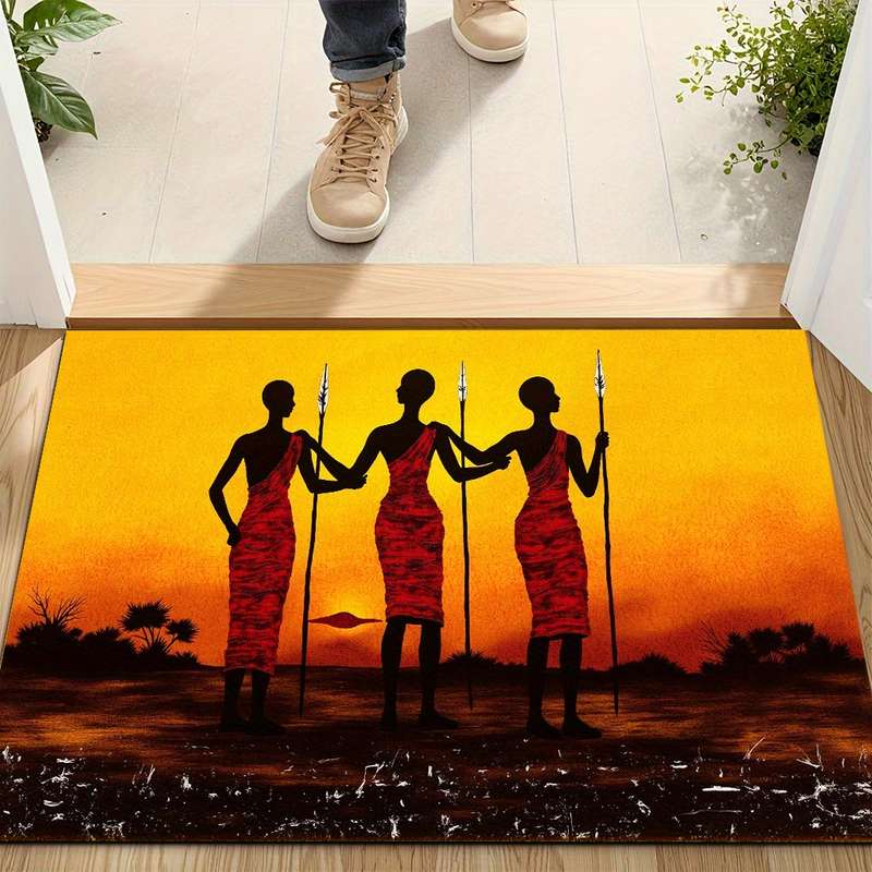 1Pc 15.75x23.62inch 40x60cm Floor Mat