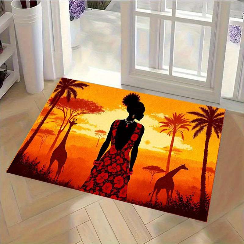 1Pc 4Ox6Ocm Floor Mat