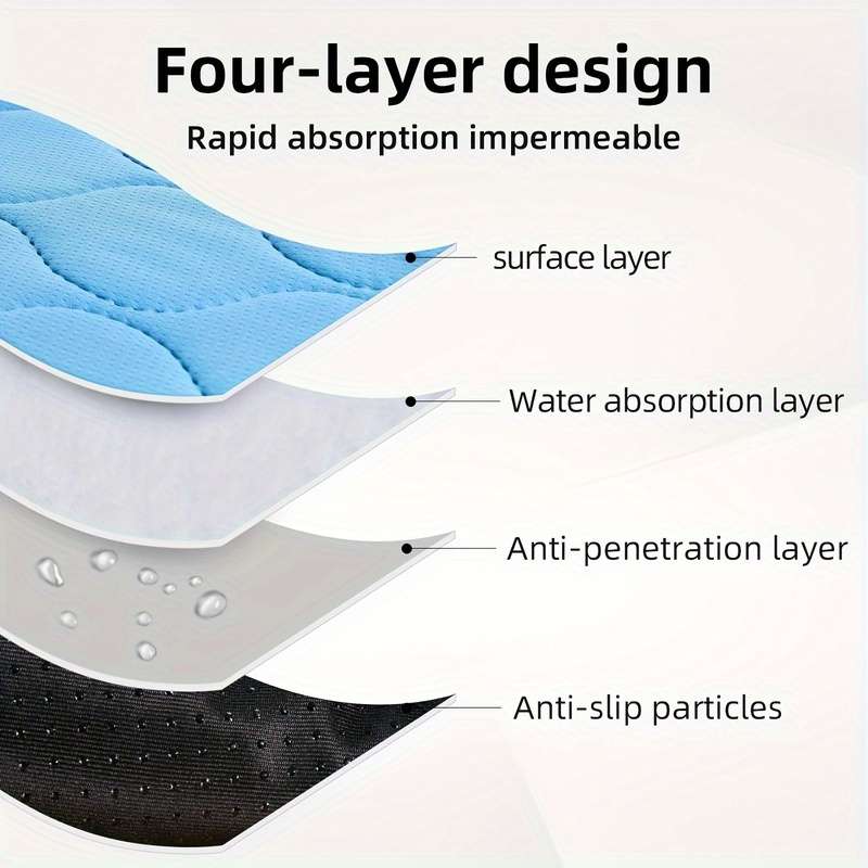1piece Dark Gray Cooling Pad