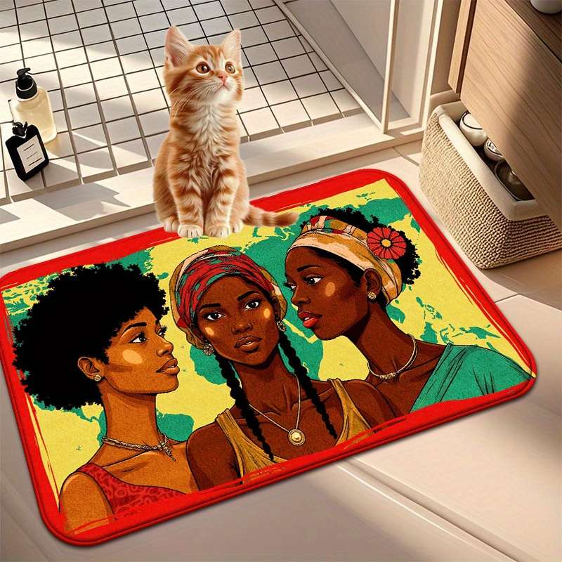 1Pc 15.76x23.63inch 40.01x60cm Floor Mat