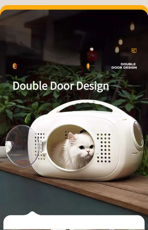 1pc White Pet Bag
