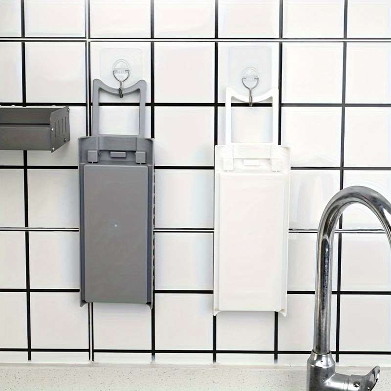 1pc Foldable Dish Rack   Space-Saving Plastic Kitchen Organizer for Countertops and Cabinets   Mult