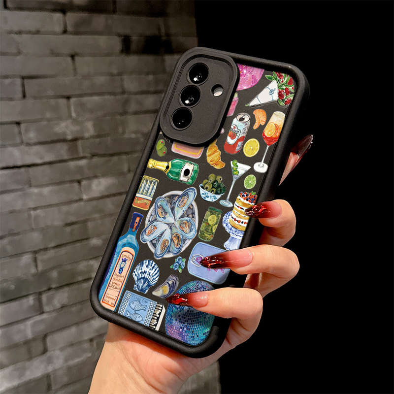 1pc Mixed Color 1 For Samsung Samsung Galaxy A24 4G Phone Cases
