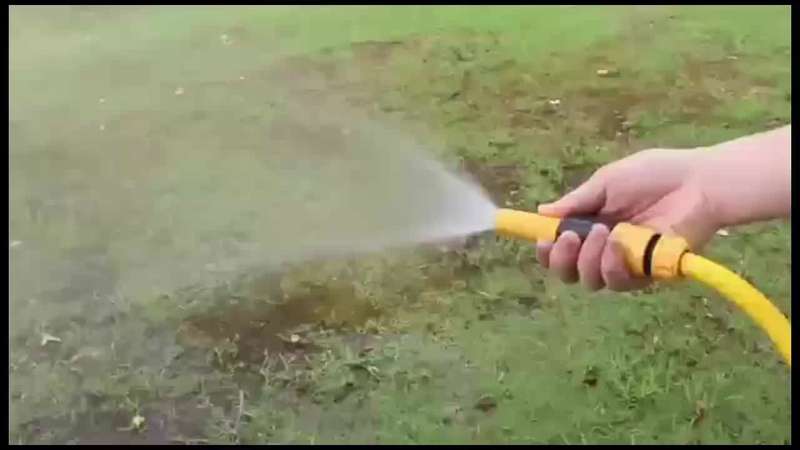 2Pcs Yellow And Black Hose Pipe Garden Nozzles