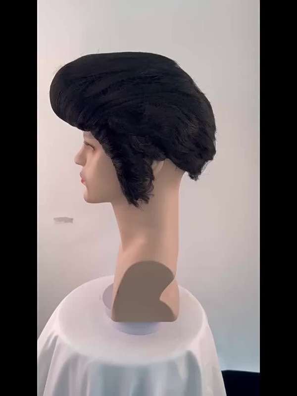 1Pc Black Fashion Design Wig